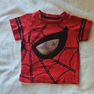 Marvel Red Spider Web Kids T-Shirt